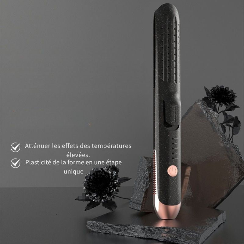 Boucleur de voyage 2 en 1 Fer compact céramique