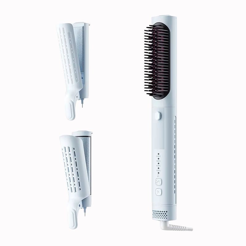 Boucleur de voyage 3-en-1 compact, fer & lisseur