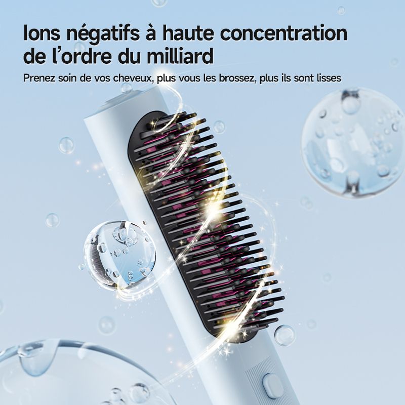 Boucleur de voyage 3-en-1 compact, fer & lisseur