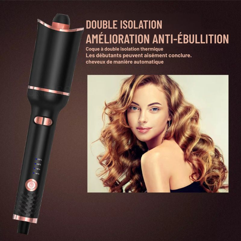 Boucleur de voyage automatique Air Spin rotatif, compact