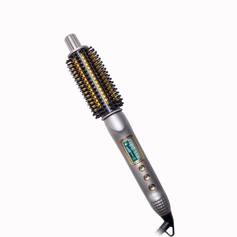 Brosse sèche-cheveux chauffante 32mm ionique