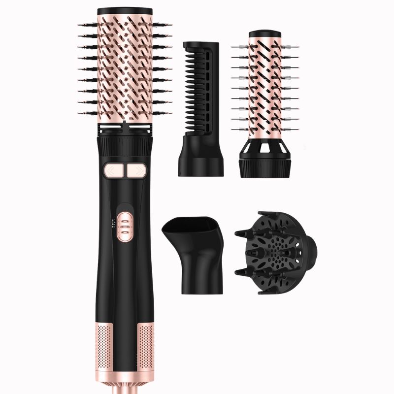 Brosse sèche-cheveux rotative 5 en 1