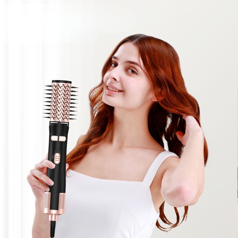 Brosse sèche-cheveux rotative 5 en 1