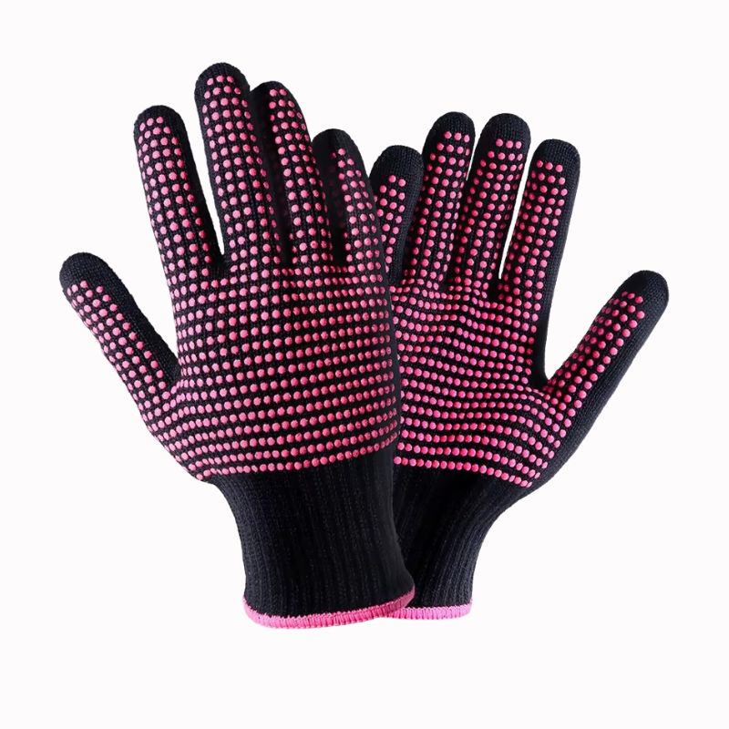 Gants de Protection Anti-Chaleur avec Picots Silicone – Gants Résistants 250°C