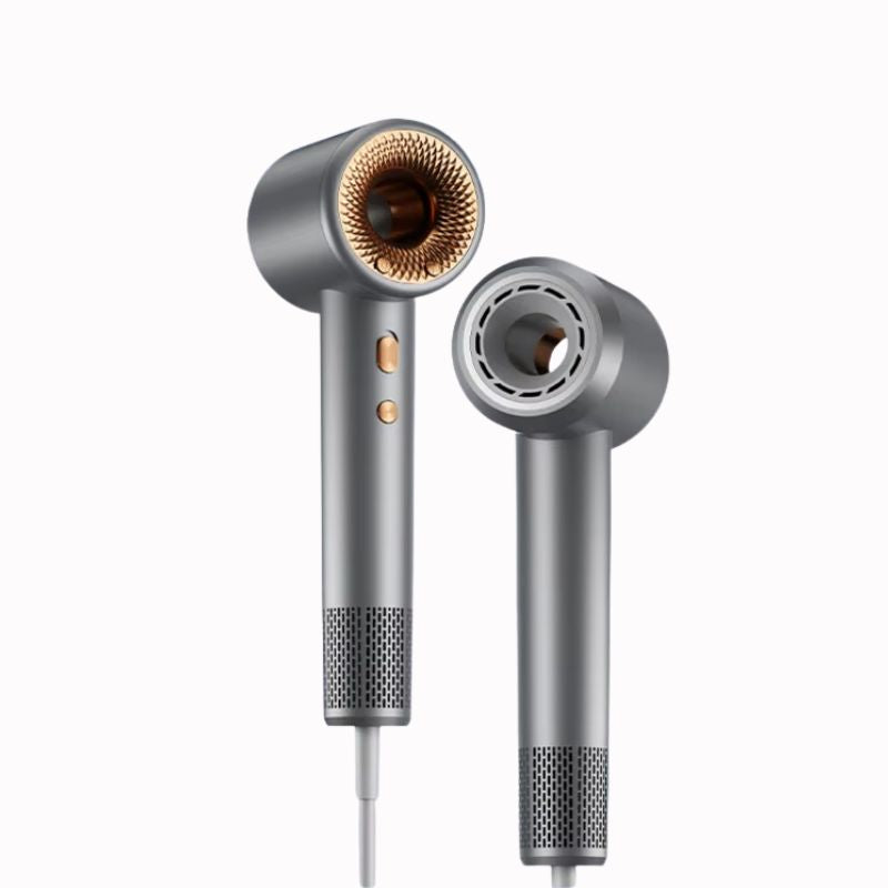 Sèche-cheveux professionnel haute vitesse - ions anti-frisottis