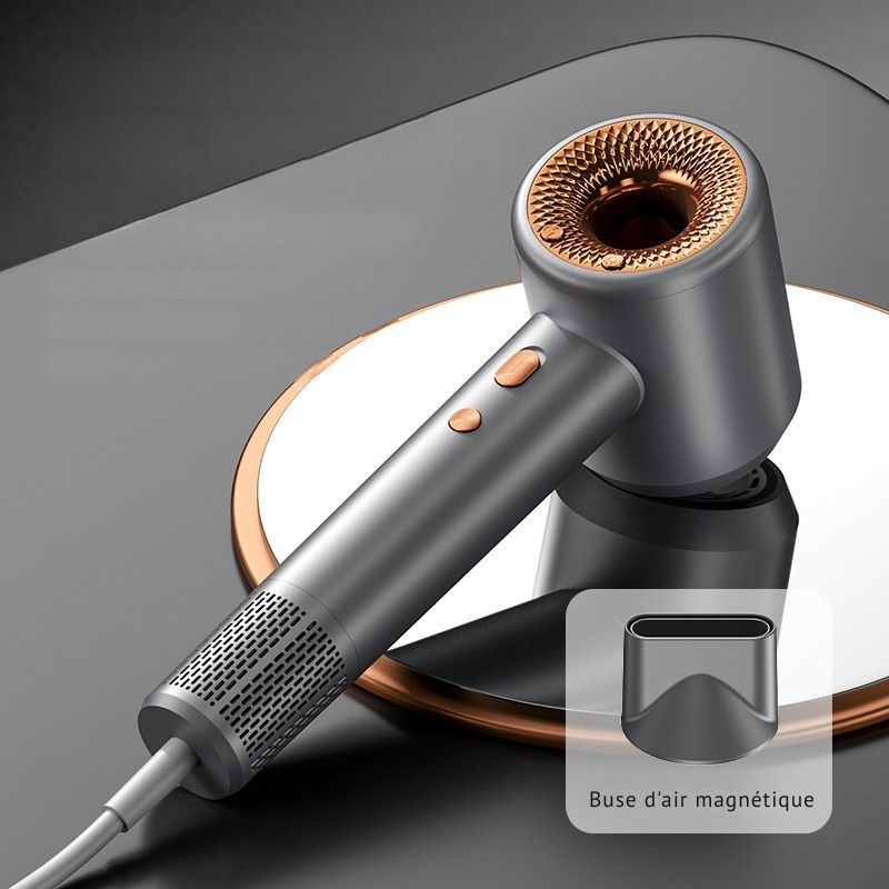 Sèche-cheveux professionnel haute vitesse - ions anti-frisottis Image