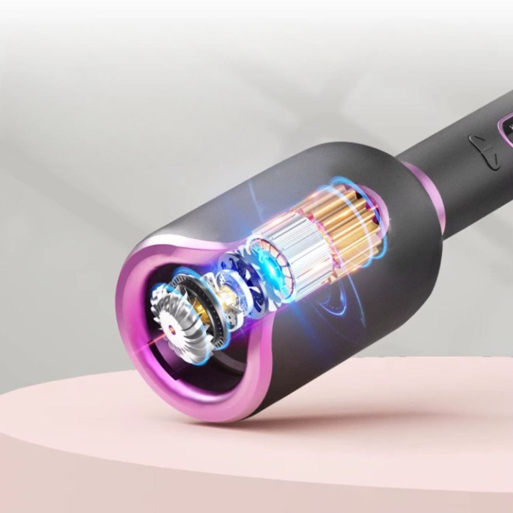 Boucleur Automatique Gris – Boucles Souples et Brillantes