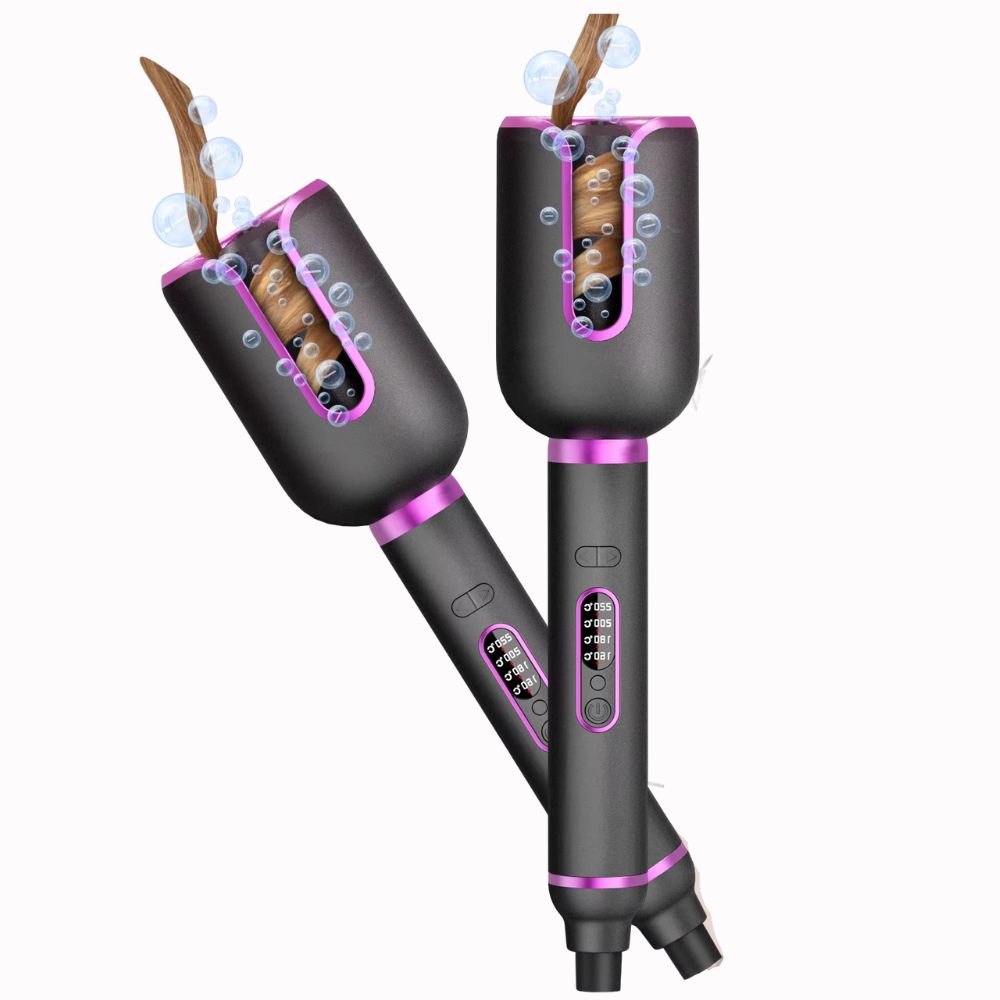 Boucleur Automatique Gris – Boucles Souples et Brillantes