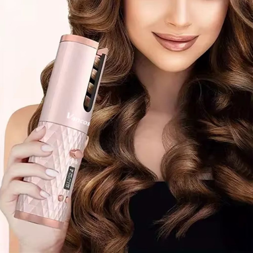 Boucleur Automatique LCD – Chevelure Sublimée Image