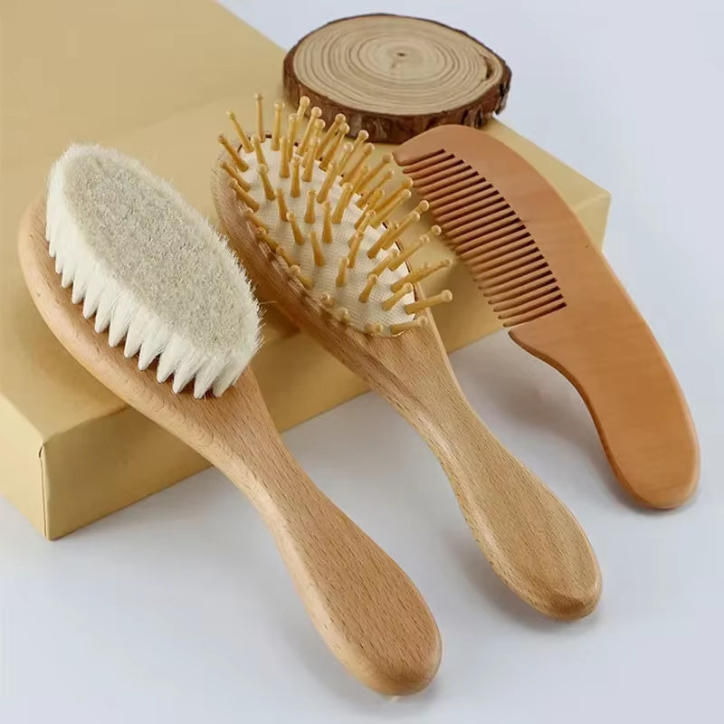 Brosse À Cheveux Bébé – Coffret Premier Âge