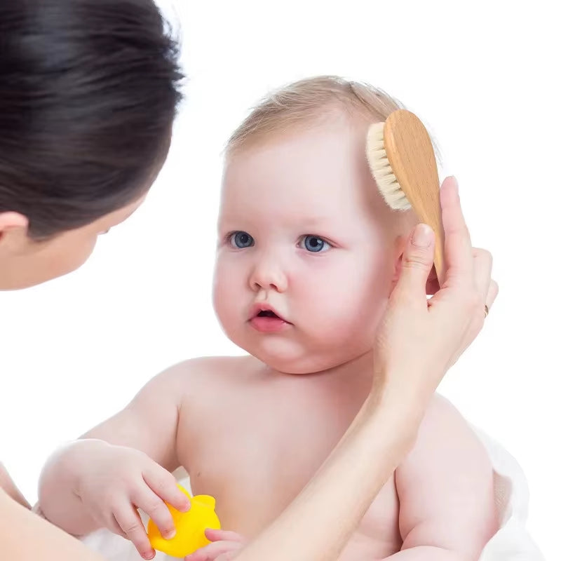 Brosse À Cheveux Bébé – Duo Bois