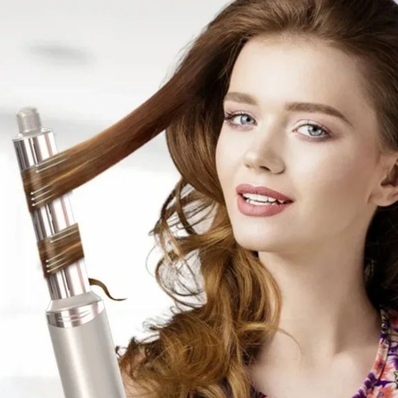 Brosse Soufflante Argentée – Séchage Rapide