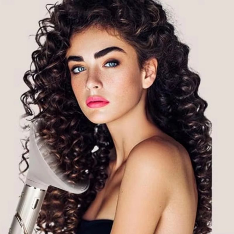 Embout Sèche-Cheveux – Beige et Universel