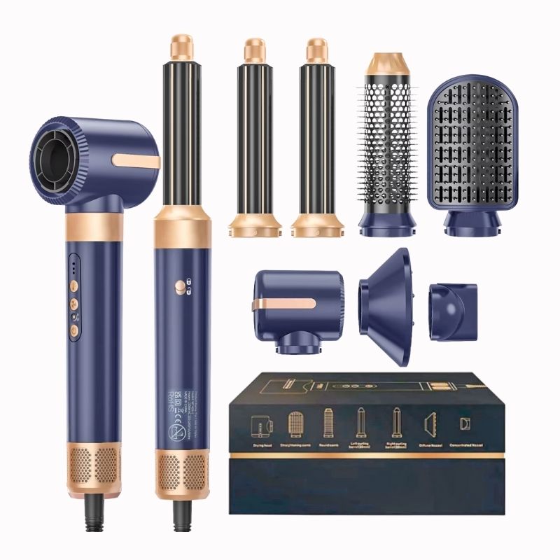 Fer à Boucler – Brillance Ionique sur fond blanc