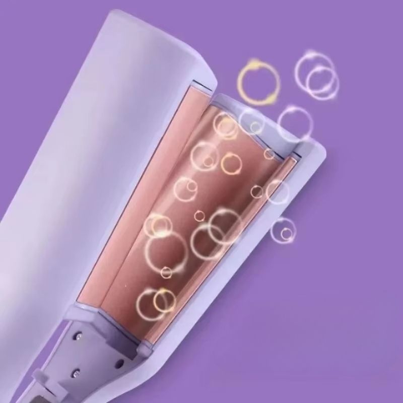 Fer à Boucler Violet – Chaleur Ajustée