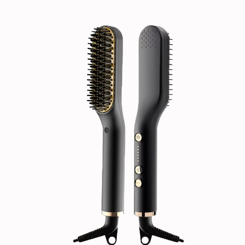 Lisseur À Barbe – Chaleur Maîtrisée sur fond blanc