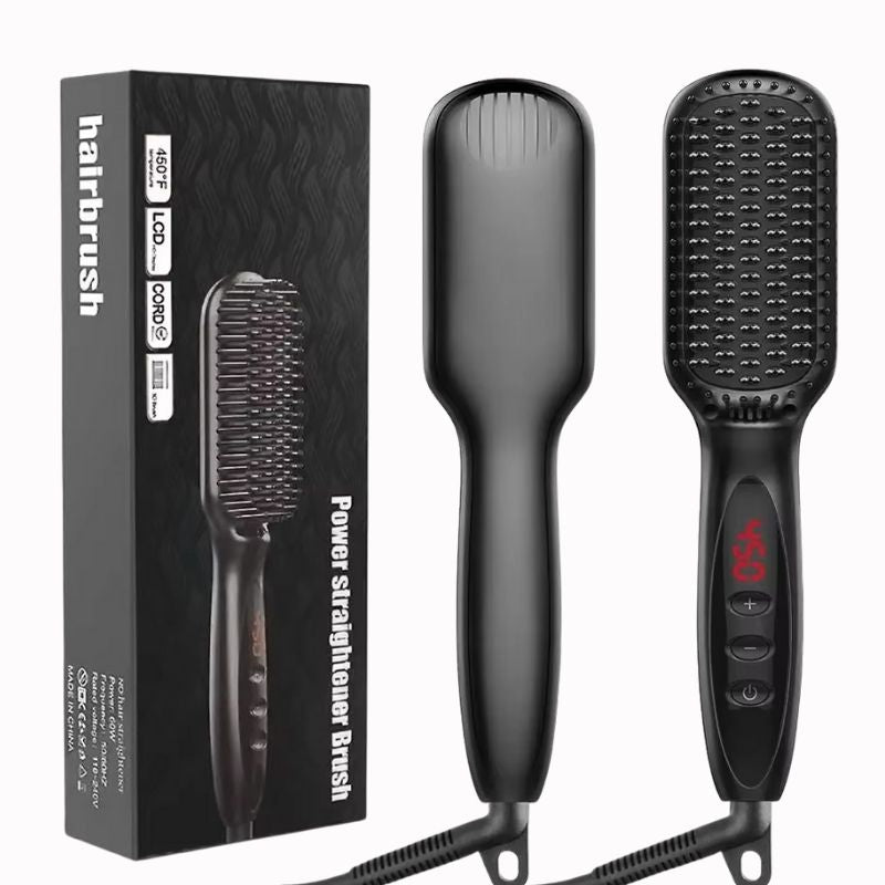 Lisseur À Barbe – Précision et Chaleur sur fond blanc