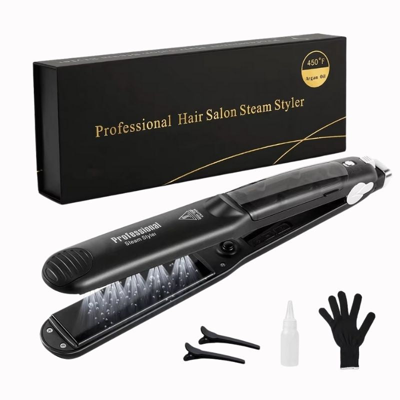 Lisseur Vapeur – Lissage Fluide sur fond blanc