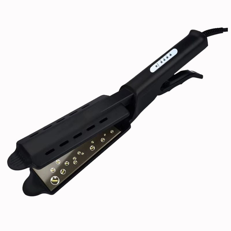 Lisseur Vapeur Noir – Précision Totale sur fond blanc