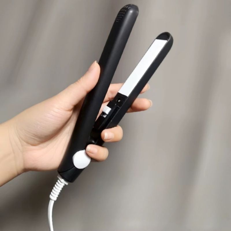 Mini Lisseur Noir – Chauffe Rapide