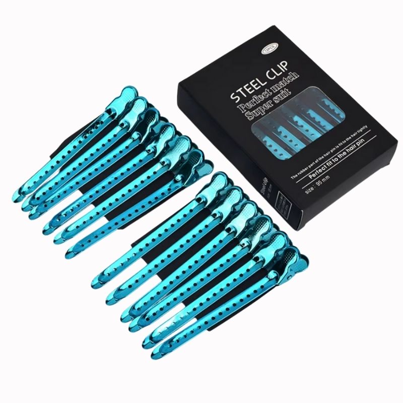 Pince à Cheveux – Lot Brillant sur fond blanc