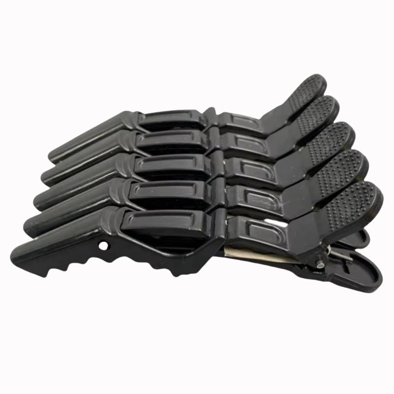 Pince à Cheveux – Lot Noir et Professionnel sur fond blanc