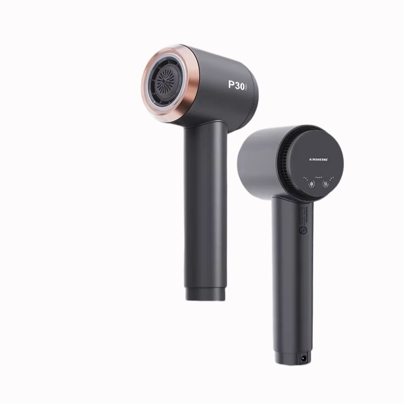 Sèche-Cheveux de Voyage – Souffle et Confort sur fond blanc