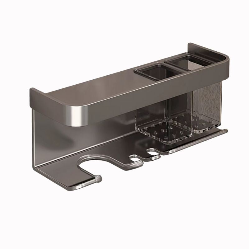 Support Sèche-Cheveux – Mural et Discret sur fond blanc